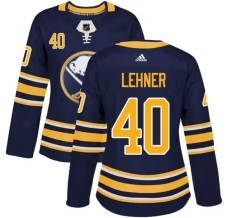 Naisten Buffalo Sabres Robin Lehner 40 Pelipaita Navy Authentic