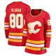 Naisten Calgary Flames Daniel Vladar 80 Pelipaita Punainen Breakaway Koti