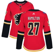 Naisten Calgary Flames Dougie Hamilton 27 Pelipaita Punainen Authentic