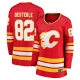 Naisten Calgary Flames Jordan Oesterle 82 Pelipaita Punainen Breakaway Koti