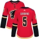 Naisten Calgary Flames Mark Giordano 5 Pelipaita Punainen Authentic