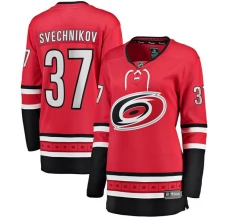 Naisten Carolina Hurricanes Andrei Svechnikov 37 Pelipaita Punainen Breakaway Vaihtoehtoinen