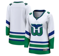Naisten Carolina Hurricanes Blank Pelipaita Whalers Throwback Valkoinen Premier Breakaway Vaihtoehtoinen
