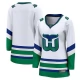 Naisten Carolina Hurricanes Blank Pelipaita Whalers Throwback Valkoinen Premier Breakaway Vaihtoehtoinen