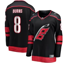 Naisten Carolina Hurricanes Brent Burns 8 Pelipaita Musta Breakaway Koti