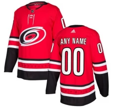 Naisten Carolina Hurricanes Custom Pelipaita Punainen Authentic