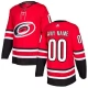 Naisten Carolina Hurricanes Custom Pelipaita Punainen Authentic