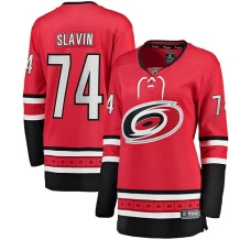 Naisten Carolina Hurricanes Jaccob Slavin 74 Pelipaita Punainen Breakaway Vaihtoehtoinen