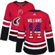 Naisten Carolina Hurricanes Justin Williams 14 Pelipaita USA Flag Fashion Punainen Authentic