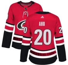 Naisten Carolina Hurricanes Sebastian Aho 20 Pelipaita Punainen Authentic
