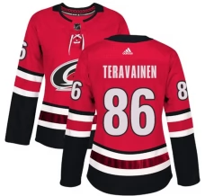Naisten Carolina Hurricanes Teuvo Teravainen 86 Pelipaita Punainen Authentic