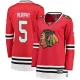 Naisten Chicago Blackhawks Connor Murphy 5 Pelipaita Punainen Breakaway Koti