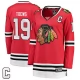 Naisten Chicago Blackhawks Jonathan Toews 19 Pelipaita Captain Patch Punainen Breakaway Koti