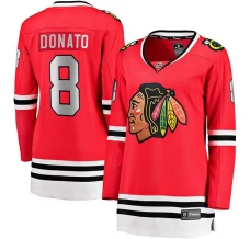 Naisten Chicago Blackhawks Ryan Donato 8 Pelipaita Punainen Breakaway Koti
