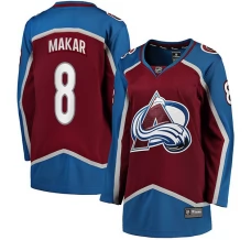 Naisten Colorado Avalanche Cale Makar 8 Pelipaita Burgundy Breakaway Koti
