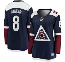 Naisten Colorado Avalanche Cale Makar 8 Pelipaita Navy Breakaway Vaihtoehtoinen