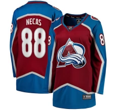 Naisten Colorado Avalanche Martin Necas 88 Pelipaita Burgundy Breakaway Koti