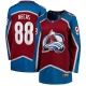 Naisten Colorado Avalanche Martin Necas 88 Pelipaita Burgundy Breakaway Koti