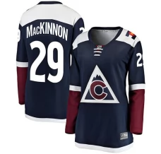 Naisten Colorado Avalanche Nathan MacKinnon 29 Pelipaita Navy Breakaway Vaihtoehtoinen
