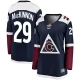 Naisten Colorado Avalanche Nathan MacKinnon 29 Pelipaita Navy Breakaway Vaihtoehtoinen