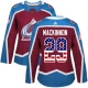 Naisten Colorado Avalanche Nathan MacKinnon 29 Pelipaita USA Flag Fashion Burgundy Punainen Authentic
