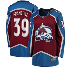 Naisten Colorado Avalanche Pavel Francouz 39 Pelipaita Burgundy Breakaway Koti