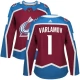 Naisten Colorado Avalanche Semyon Varlamov 1 Pelipaita Burgundy Authentic