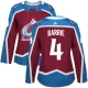 Naisten Colorado Avalanche Tyson Barrie 4 Pelipaita Burgundy Authentic
