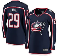 Naisten Columbus Blue Jackets Patrik Laine 29 Pelipaita Navy Breakaway Koti
