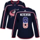 Naisten Columbus Blue Jackets Zach Werenski 8 Pelipaita USA Flag Fashion Navy Authentic