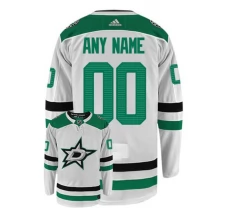 Naisten Dallas Stars Custom Pelipaita Valkoinen Authentic