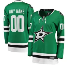 Naisten Dallas Stars Custom Pelipaita Vihreä Breakaway Koti
