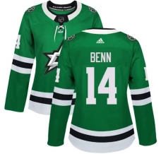 Naisten Dallas Stars Jamie Benn 14 Pelipaita Kelly Green Authentic