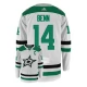 Naisten Dallas Stars Jamie Benn 14 Pelipaita Valkoinen Authentic