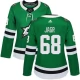 Naisten Dallas Stars Jaromir Jagr 68 Pelipaita Kelly Green Authentic