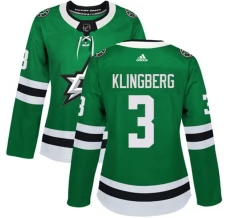 Naisten Dallas Stars John Klingberg 3 Pelipaita Kelly Green Authentic