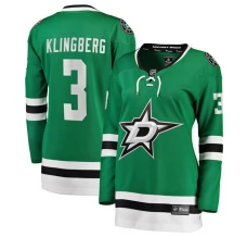 Naisten Dallas Stars John Klingberg 3 Pelipaita Vihreä Breakaway Koti