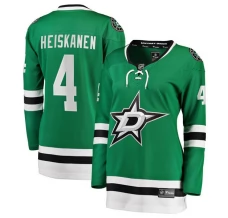 Naisten Dallas Stars Miro Heiskanen 4 Pelipaita Vihreä Breakaway Koti