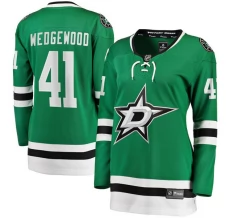 Naisten Dallas Stars Scott Wedgewood 41 Pelipaita Vihreä Breakaway Koti