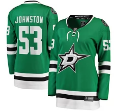 Naisten Dallas Stars Wyatt Johnston 53 Pelipaita Vihreä Breakaway Koti