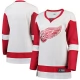 Naisten Detroit Red Wings Blank Pelipaita Valkoinen Breakaway Vieras