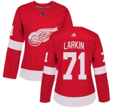 Naisten Detroit Red Wings Dylan Larkin 71 Pelipaita Punainen Authentic