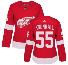 Naisten Detroit Red Wings Niklas Kronwall 55 Pelipaita Punainen Authentic