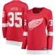 Naisten Detroit Red Wings Ville Husso 35 Pelipaita Punainen Breakaway Koti