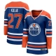 Naisten Edmonton Oilers Brett Kulak 27 Pelipaita Royal Breakaway Koti