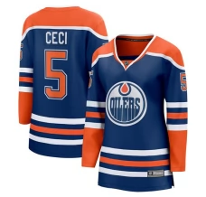 Naisten Edmonton Oilers Cody Ceci 5 Pelipaita Royal Breakaway Koti