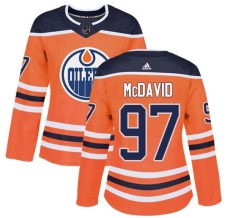 Naisten Edmonton Oilers Connor McDavid 97 Pelipaita Oranssi Authentic