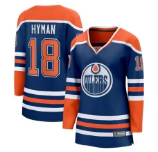 Naisten Edmonton Oilers Zach Hyman 18 Pelipaita Royal Breakaway Koti