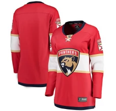 Naisten Florida Panthers Blank Pelipaita Punainen Breakaway Koti