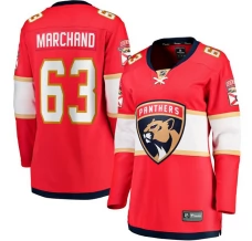 Naisten Florida Panthers Brad Marchand 63 Pelipaita Punainen Breakaway Koti